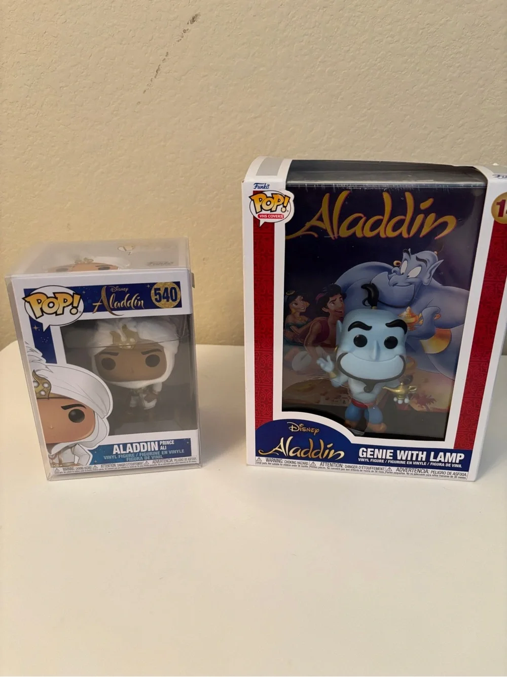 Funko Disney Aladdin & Genie with Lamp - Blue and White